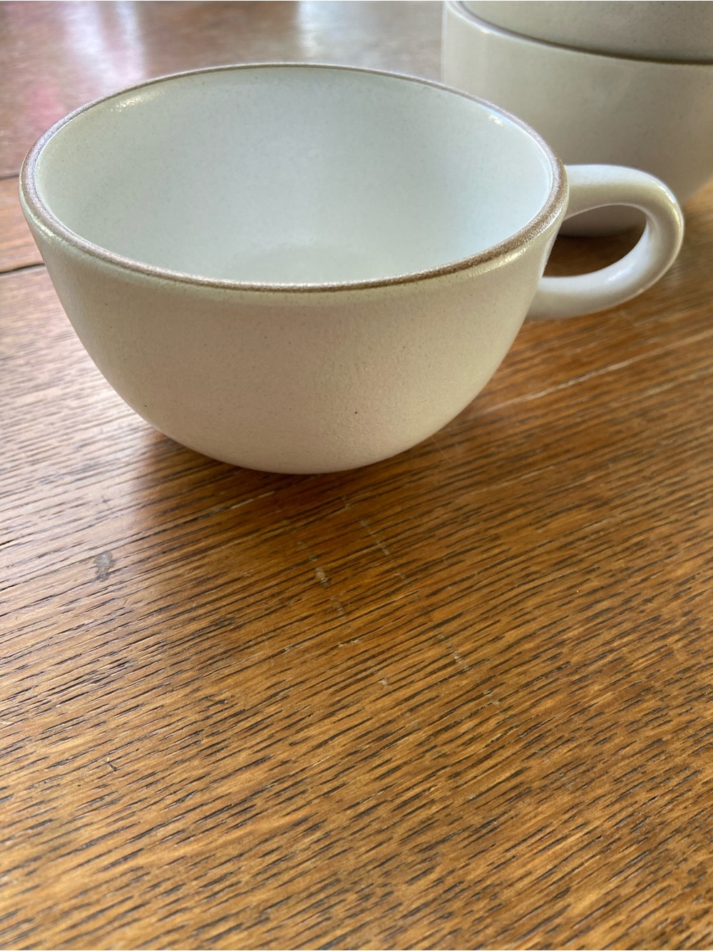 Heath Ceramics white Tea Cups (2) - Picture 4 of 4